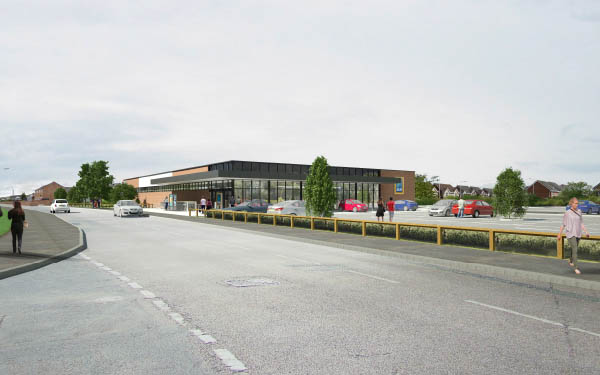 Aldi Supermarket, Buckley, Flintshire