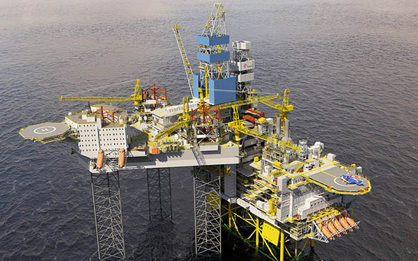 Statoil Mariner PDQ Platform, UK North Sea