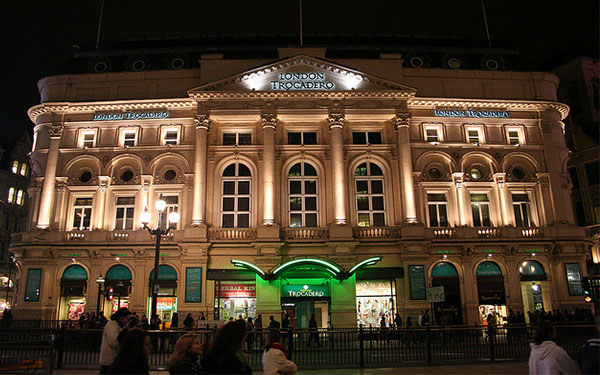 Cineworld Complex, Trocadero, Piccadilly, London